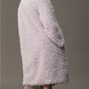 Anthropologie Lavender Pea Coat